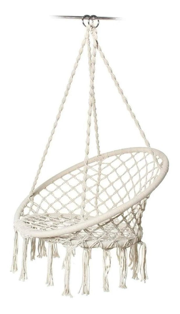 Silla Colgante Hamaca Macramé + Envío gratis