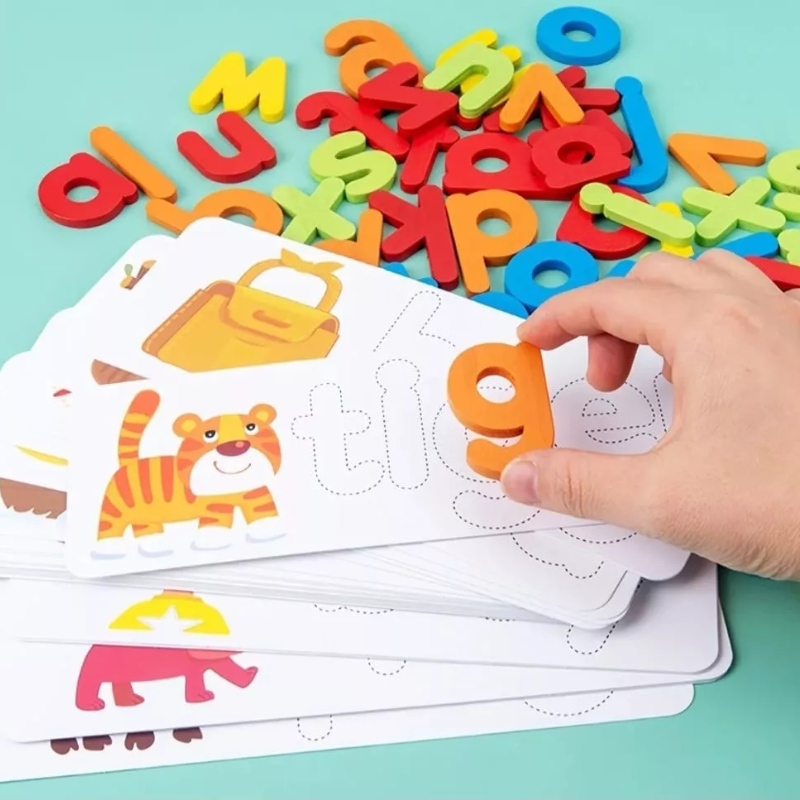 Juego De Palabras Montessori + Envío Gratis