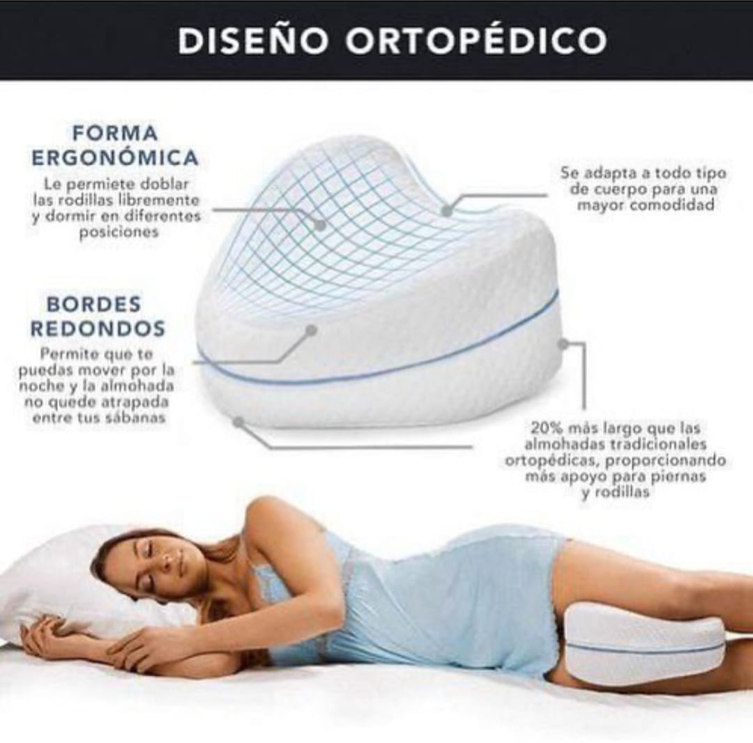 2X1 Almohada Ortopédica EaseRest™ Alivio para el dolor + Envío gratis