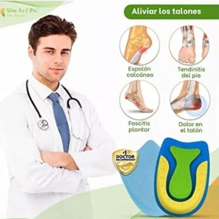 Taloneras ortopédicas FlexPro™ 1 par + Envío gratis