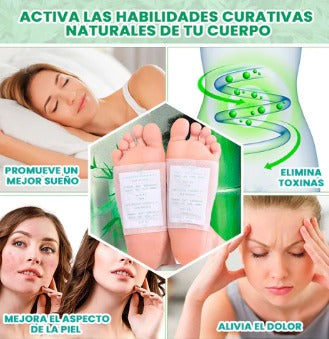 PARCHES DESINTOXICANTES Kinoki© - PACK DE 5 CAJAS 🎁+ Envío Gratis