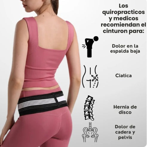 HealthBelt™ Cinturón Ajustable para alivio del dolor lumbar + Envío Gratis