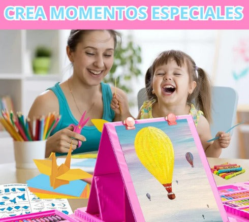 Maletín de arte 208 piezas🌈