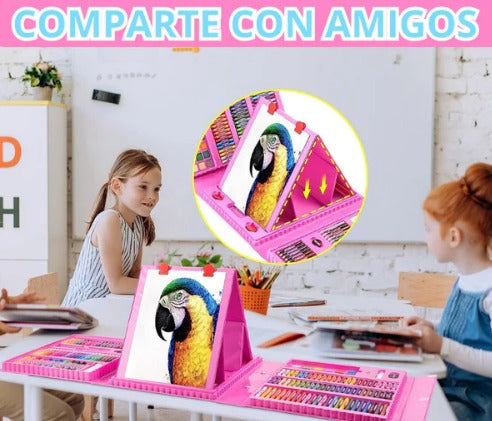 Maletín de arte 208 piezas🌈