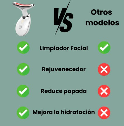Masajeador Facial Led Lifting Pro™ + Serum 24k🎁