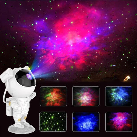 PROYECTOR ASTRONAUTA LED Estrellas Galaxia / ENVÍO GRATIS🚛✅