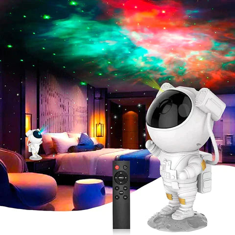 PROYECTOR ASTRONAUTA LED Estrellas Galaxia / ENVÍO GRATIS🚛✅