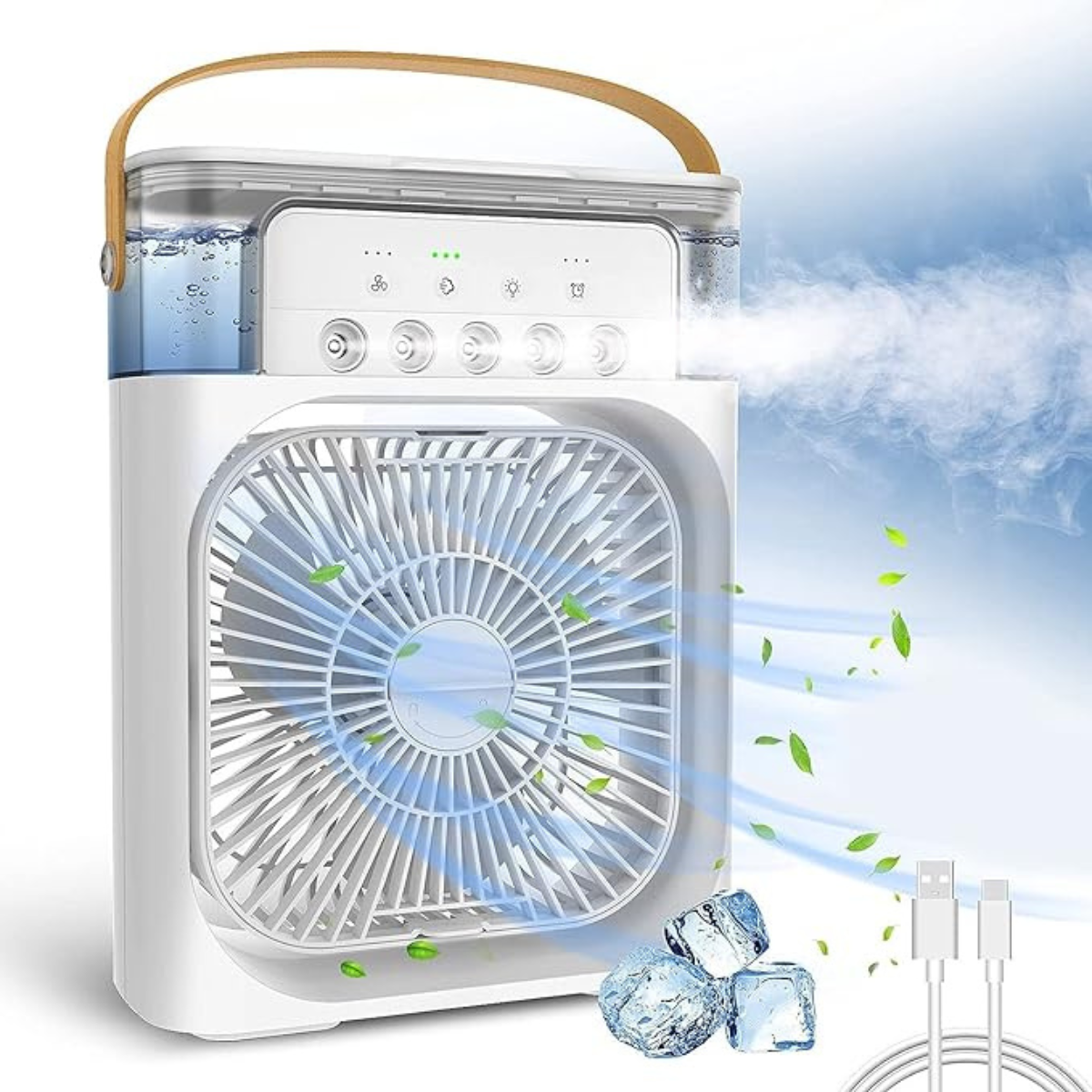 Mini Aire Acondicionado Humidificador / ENVÍO GRATIS🚛✅