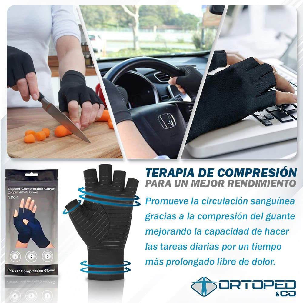 Guantes de Compresión de Cobre SupportEase® + Envío Gratis 🎁