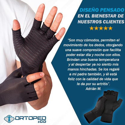 Guantes de Compresión de Cobre SupportEase® + Envío Gratis 🎁