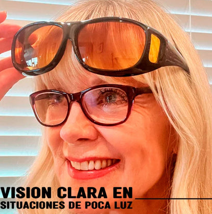 Lentes PACK 2x1 Visión HD Día y Noche - Conducción Segura y Cómoda