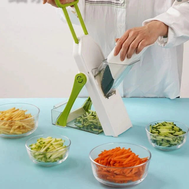 Cortador y Rebanador de Verduras - Multicuchillas