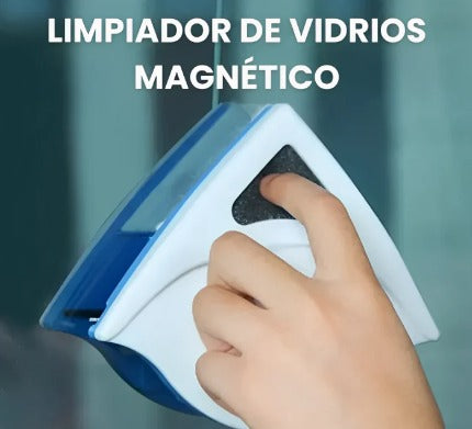 Limpia Vidrios Magnético Triangular + Envío Gratis