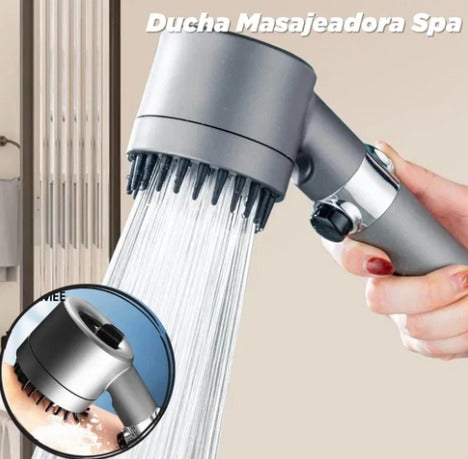 DUCHA MASAJEADORA SPA™🔥 Cabezal de ducha alta presión + Envío Gratis