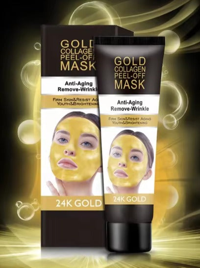 Mascarilla Facial con colágeno de oro de 24K