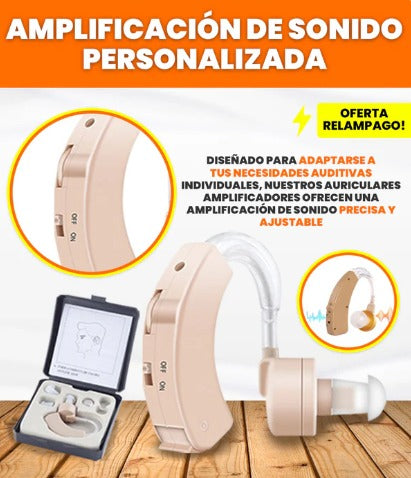 EarPro® Audífono Ortopédico Amplificador de Sonido