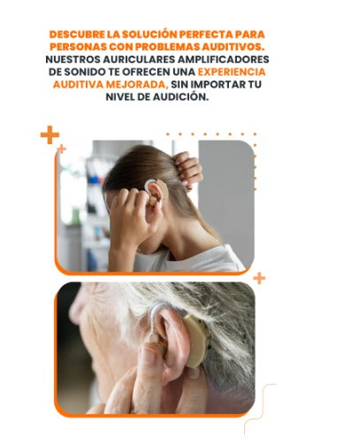 EarPro® Audífono Ortopédico Amplificador de Sonido