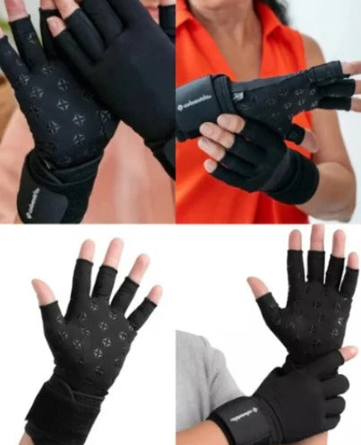 Guantes de Compresión de Cobre ¡Incluye 2 Muñequeras🎁!