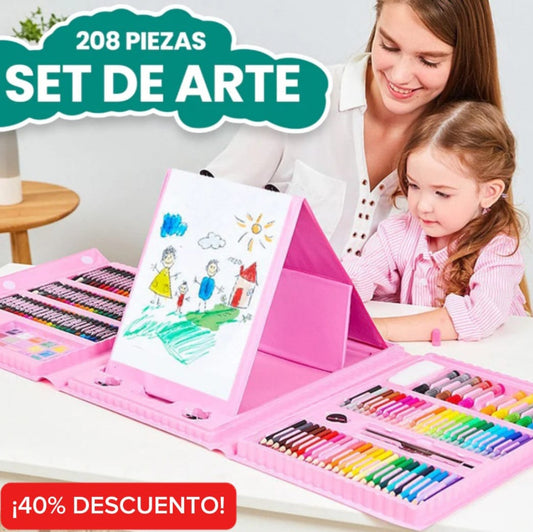 Maletín de arte 208 piezas🌈