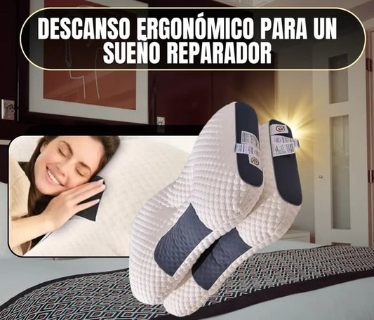 Comfort Plus™ Almohada Ortopédica Cervical 3D Promo 2x1