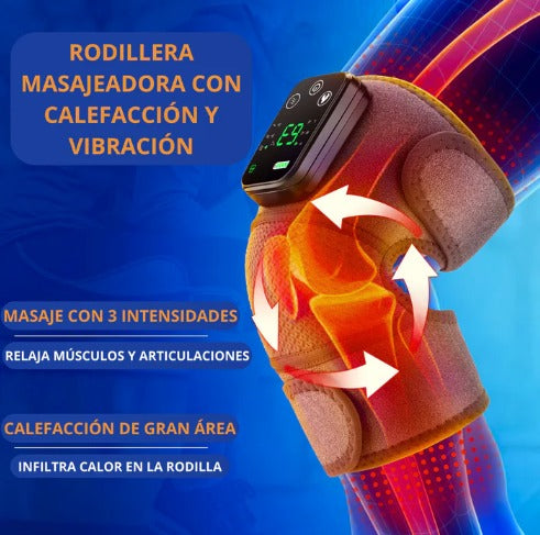 RodiPlus™ Masajeador Térmico de Rodilla Eléctrico