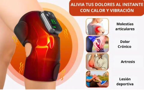 RodiPlus™ Masajeador Térmico de Rodilla Eléctrico