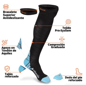 LIVIALEGS™ – Medias de Compresión con Infusión de Cobre