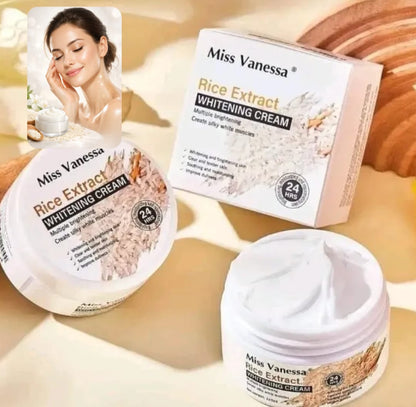Crema Iluminadora de arroz – Efecto aclarador