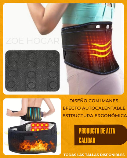 PremiumBelt™ Faja Lumbar Autocalentable para Alivio del Dolor
