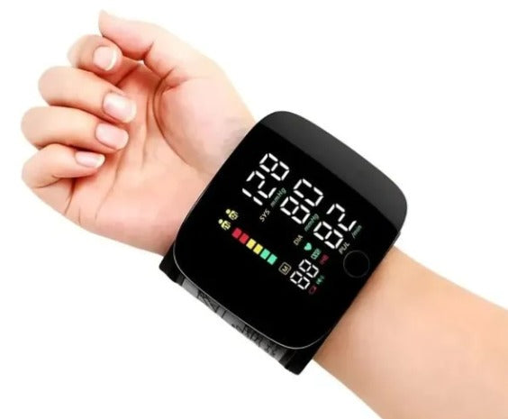 Tensiómetro digital de muñeca — Mide tu presión en segundos sin salir de casa