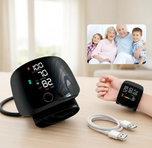 Tensiómetro digital de muñeca — Mide tu presión en segundos sin salir de casa