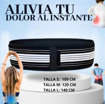 HealthBelt™ Cinturón Ajustable para alivio del dolor lumbar