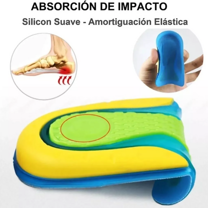 Taloneras ortopédicas FlexPro™ 1 par + Envío gratis